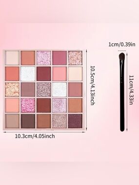Target 25-Color Pink & Neutral Eyeshadow Palette